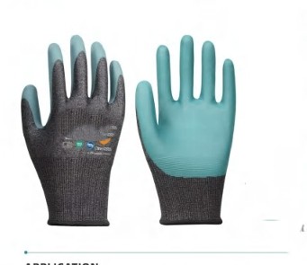 A5 PU Coated Cut Resistant Gloves